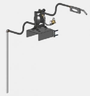 Waste-oil/diesel suction diaphragm pump kit  - 4LF1000