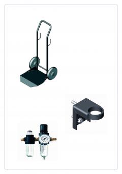 Auxiliary elements for pumps, hose reels and drums - Elementos Auxiliares