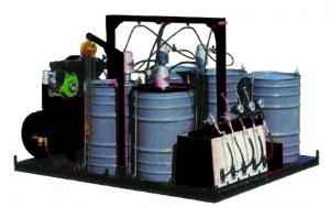 Equipment on platform or trailer - 4LA