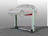 Photo de Pont elevateur 2 colonnes � base asym�trique 3 Tn.