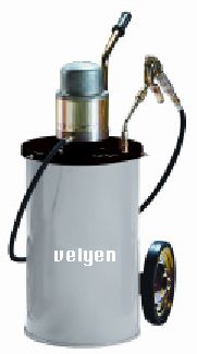Mobile pneumatic greaser 37 Kg drum - 4LD0100