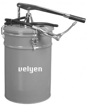 Mobile manual greaser 16 Kg drum - 4LD0305