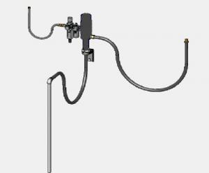 5:1 oil pump kit - 1.600 mm tube - 4LV0950